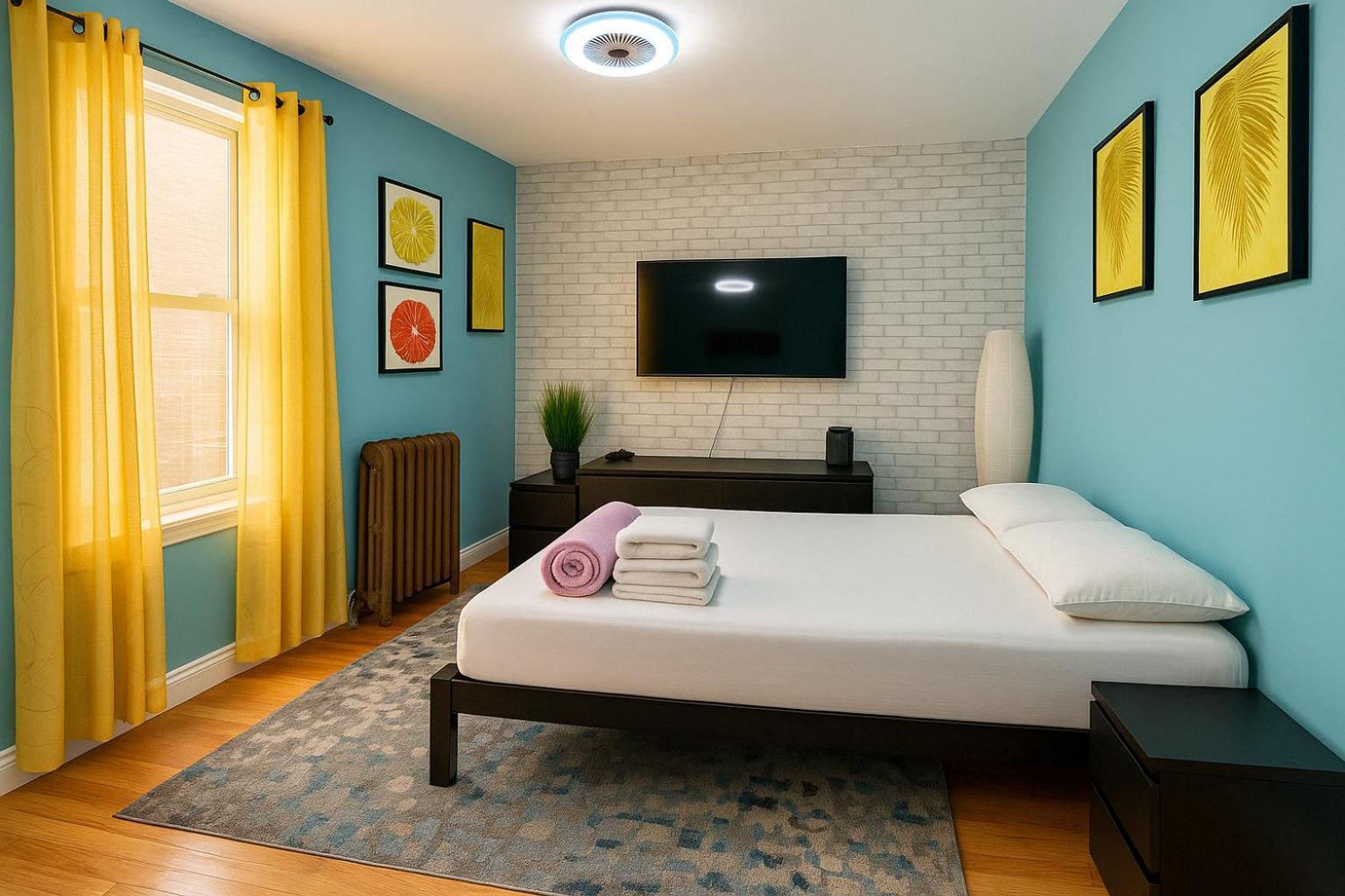 Modern Xl Queen Room Comfort & Character In Harlem Nova Iorque Exterior foto